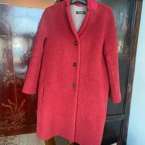 Cashmere topper coat